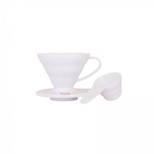 Dripper plastikowy Hario V60-01 Biały