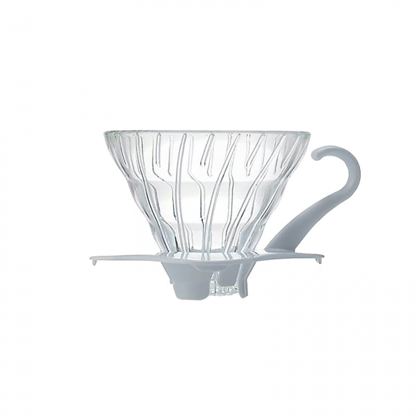 Dripper szklany Hario V60-01 Biały