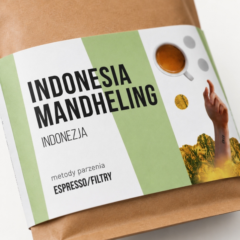 Kawa ziarnista Indonesia Mandheling