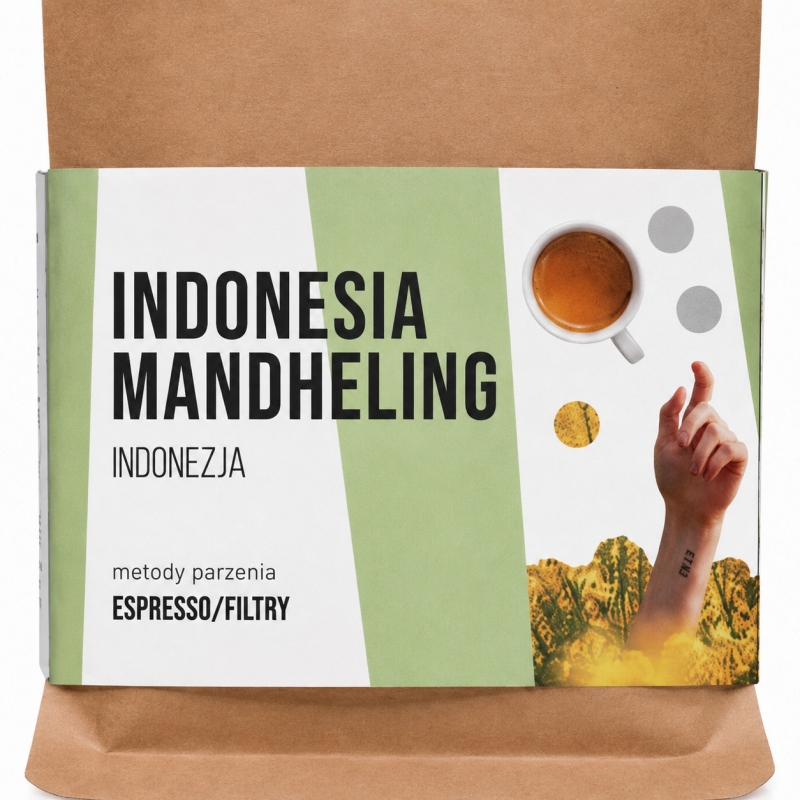 Kawa ziarnista Indonesia Mandheling