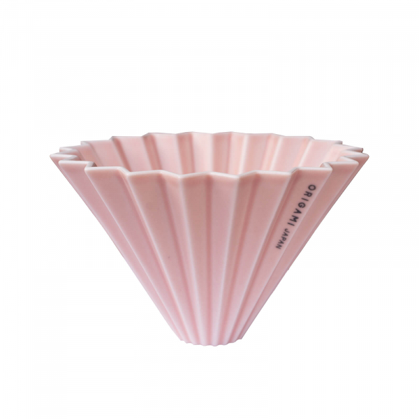 Origami dripper M – pudrowy róż