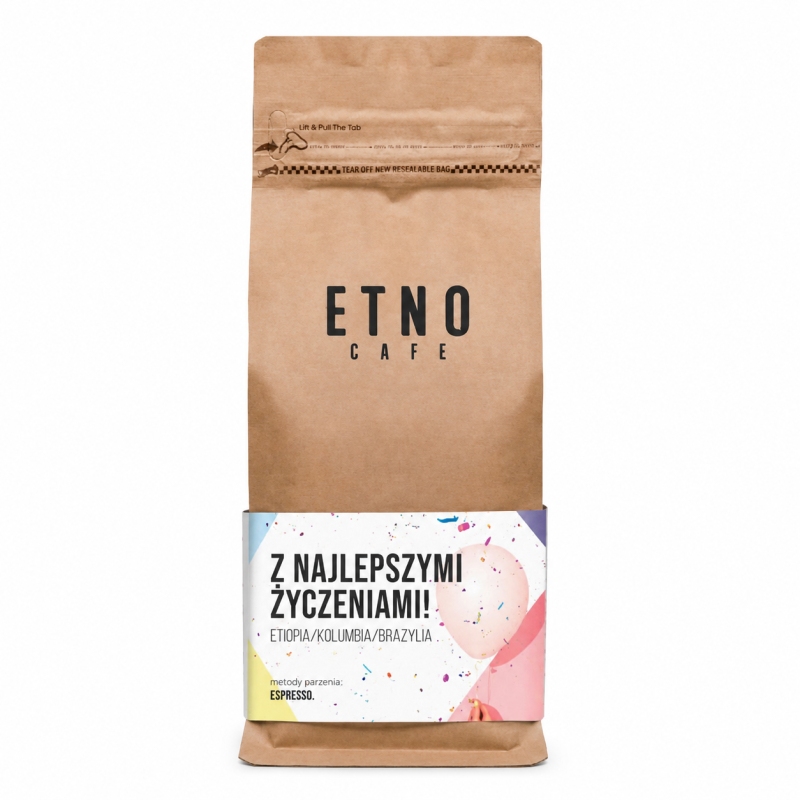 Kawa z życzeniami